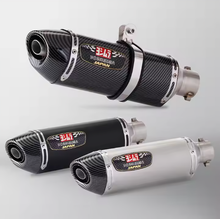 Yoshimura Exhaust R77 Slip On Silver | Honda CBR500 R27 TMX530 C650GT PCX 125 150