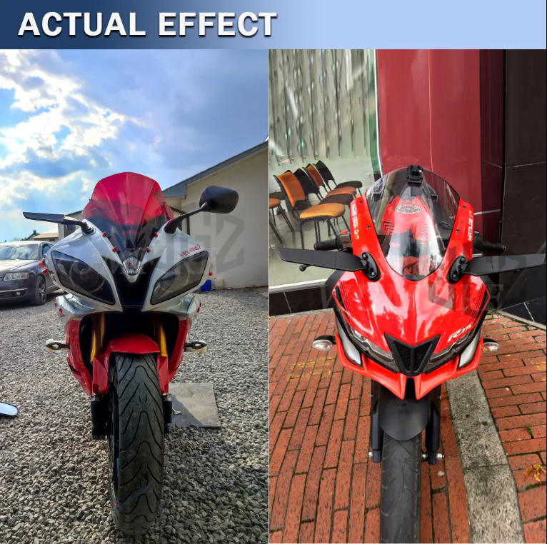 Rearview Mirror Modification Rotating Adjustable Wing Mirrors For YAMAHA R Series R1 R15 R25 R3 R6 R125