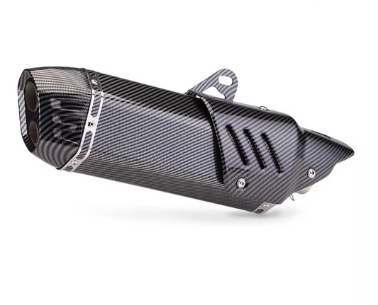 Kawasaki Slip on Exhaust Carbon Fiber | NINJA400 R6 MT09 Z900 Z750 CBR400R XJ6 450SR MT03