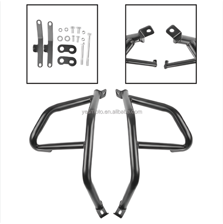 Crash Bars Side Body Protection Bar | Kawasaki Ninja 400 250 | 2018 2019 2020